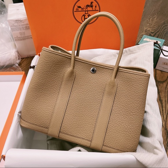 Hermes Handbags - hermes garden party 30 biscuits